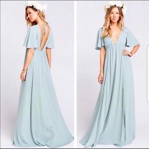 NWT Show Me Your Mumu Faye Flutter Maxi Dress